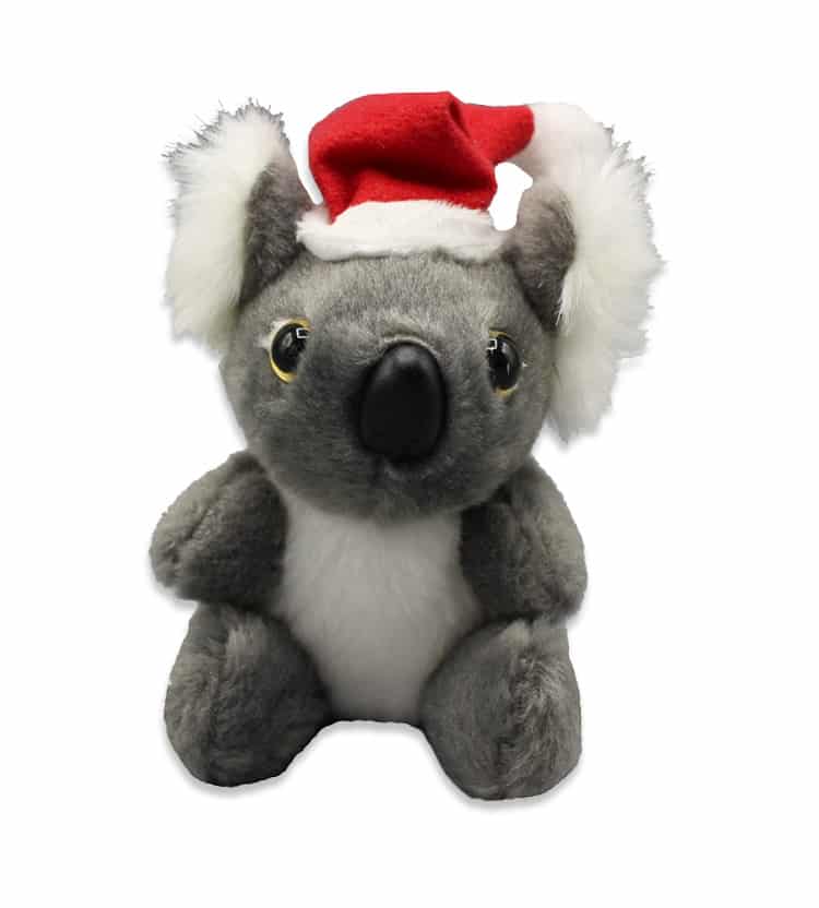 Koala In Christmas  Hat 12cm Australia the Gift 