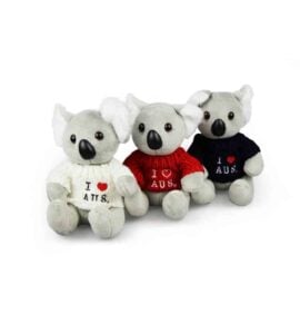 Koala in Jumper Plush Keyring