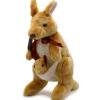 Kangaroo with ribbon soft toy
