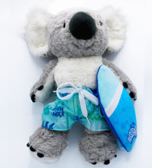Surfing Koala Soft Toy