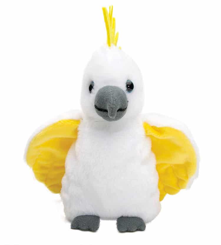 talking cockatoo toy