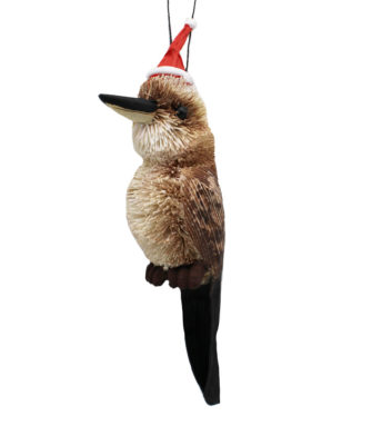Bristlebrush Kookaburra Christmas Ornament