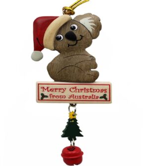12108 main Koala Bell Christmas Ornament
