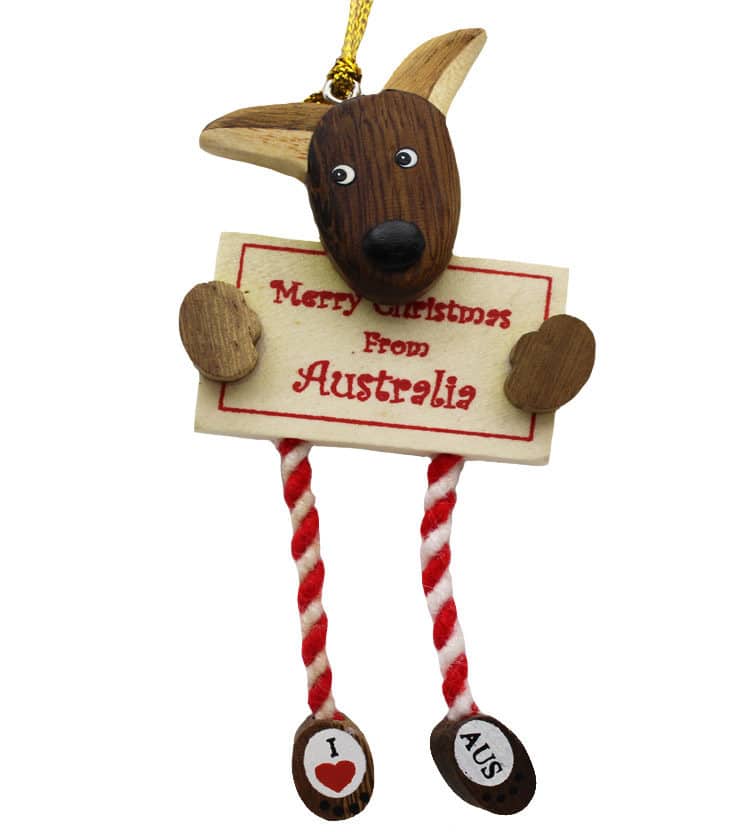 Kangaroo Christmas Ornament