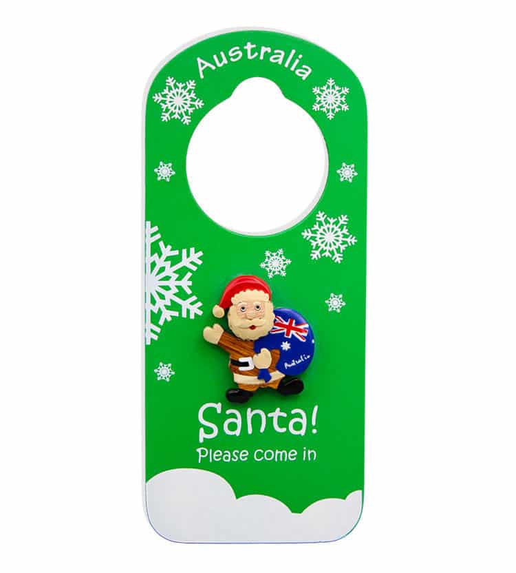 Christmas Santa Door Hanger