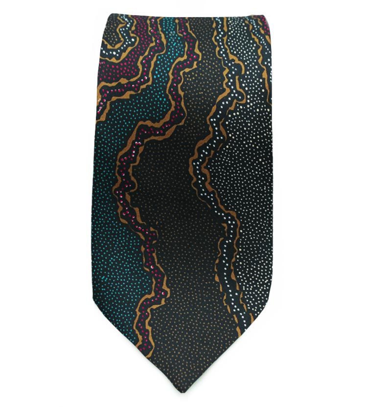 Australian Made Aboriginal Tie