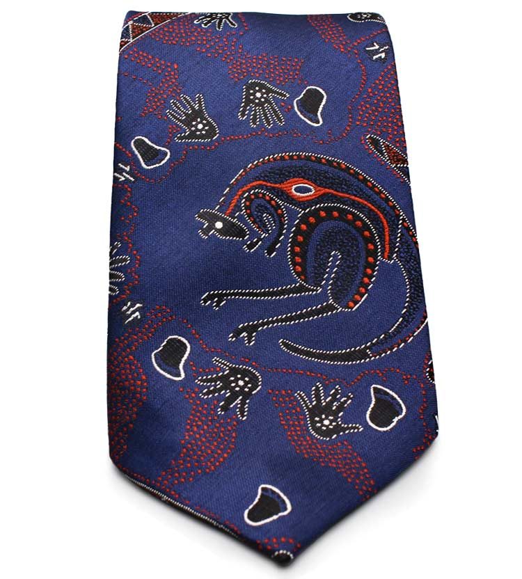Aboriginal Kangaroo Neck Tie