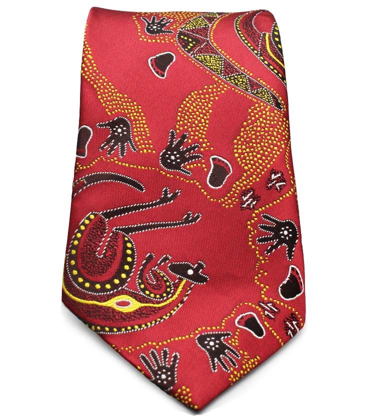 Red Australian Neck Tie