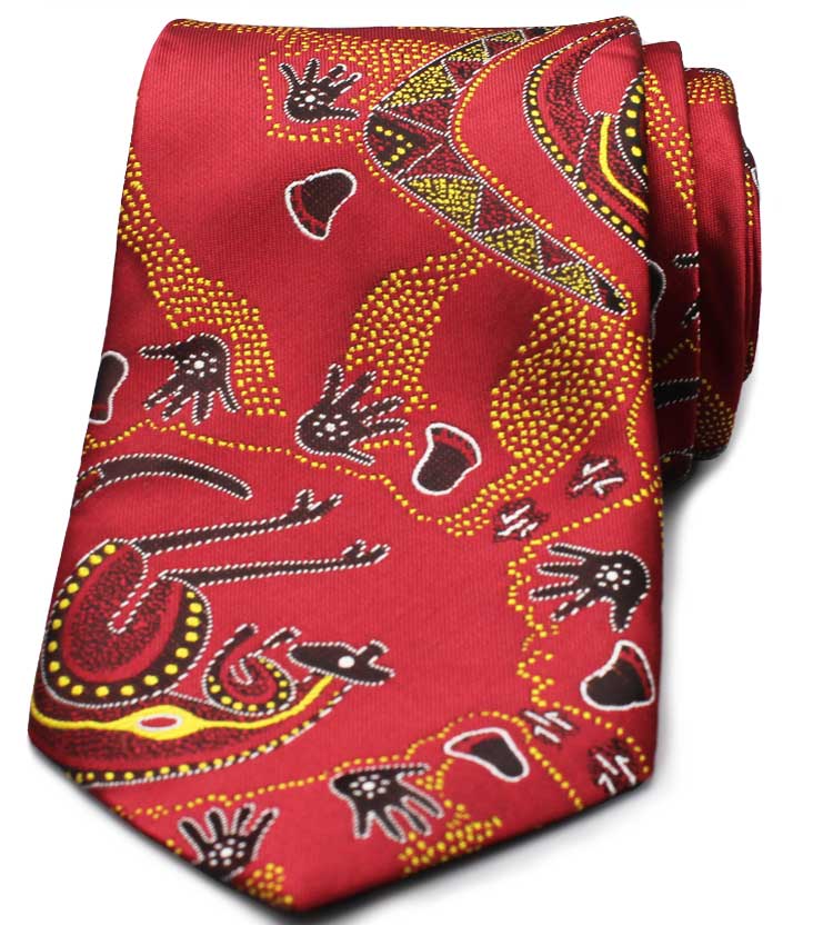 Red Australian Tie