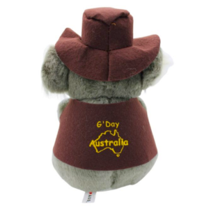 10004 Back of Swag Koala with Baby Plush Toy