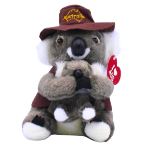 10004 Front of Swag Koala with Baby Plush Toy
