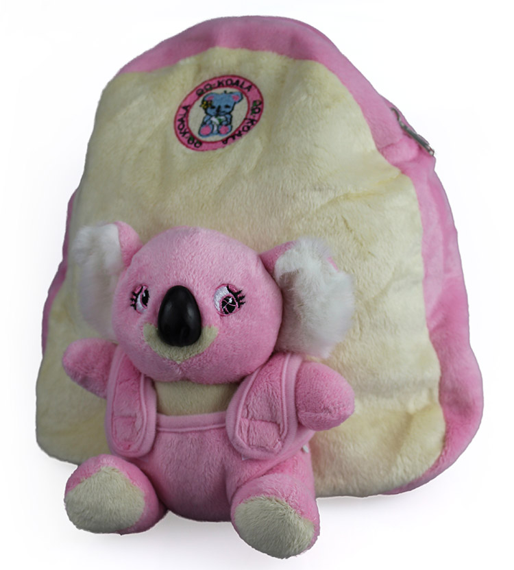 Koala Toy Backpack Pink