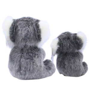 10656 10745 Back o fAustralian Made Koala with Eucalyptus Leaf Plush Toy