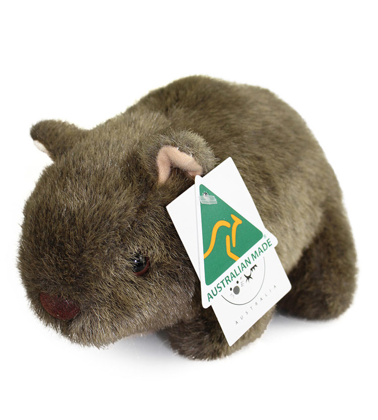 Australian Made Wombat Toy 21cm | Australia the Gift | Australia's No. 1  Souvenirs & Gift Store