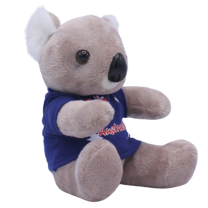10751 side of Koala with Flag T-shirt Plush Toy