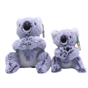 10761 10702 Front of Super Soft Koala with Baby Plush Toy