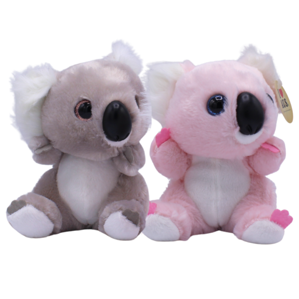 10926 10927 Front of Big eyes Koala plush toy