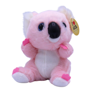10927 Pink Big eyes Koala plush toy