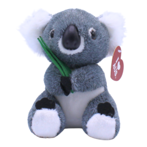 Koala with Leaf Plush Toy 12cm
