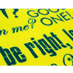 30009 Close Up Australian Slang Beach Towel