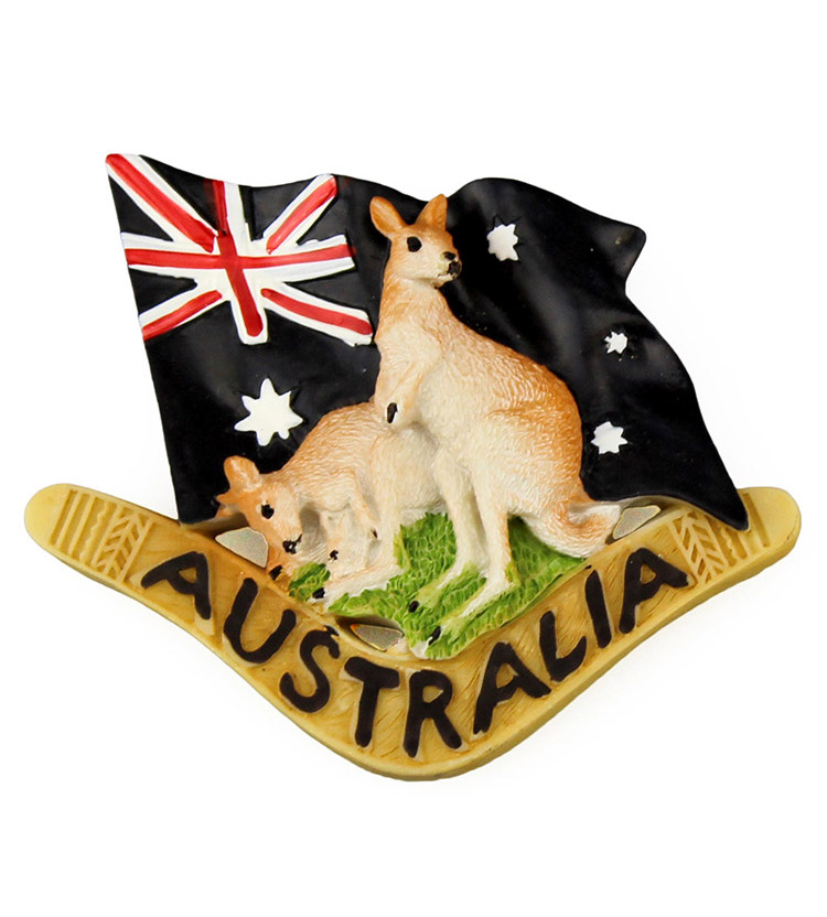 Free Postage Fridge Magnet Australia Flag Fridge Magnet