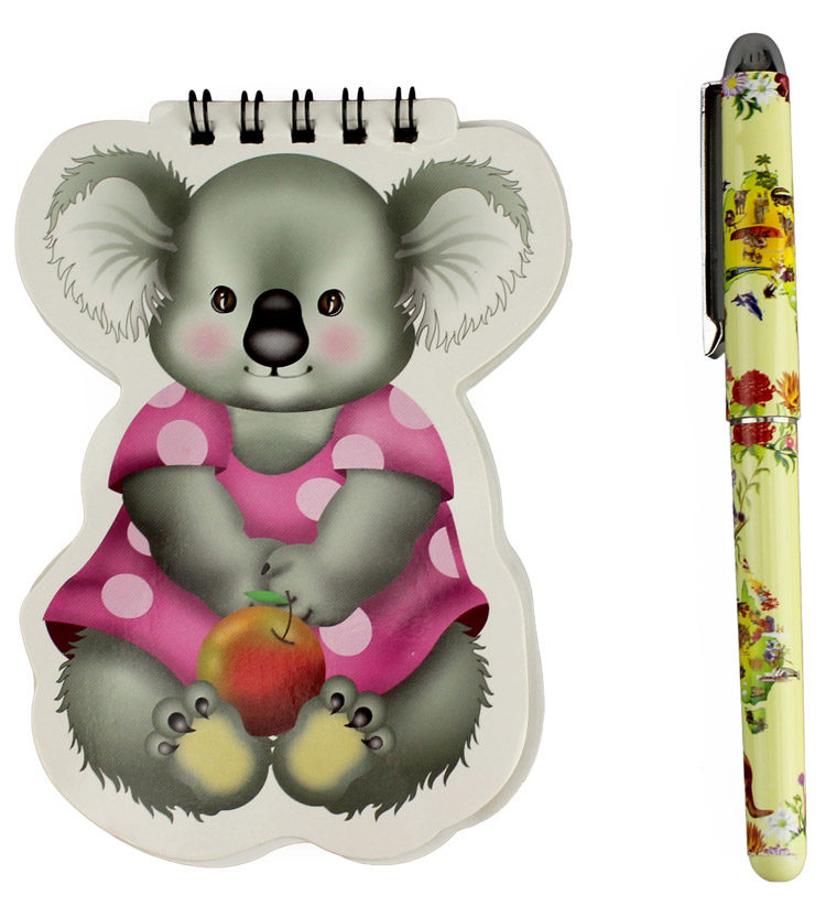 Koala Pen & Notebook