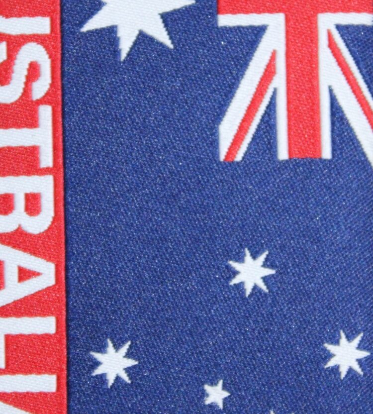 Patch Ricamato Termoadesivo Bandiera Australia – Nuovo, Ecusson Da Stirare