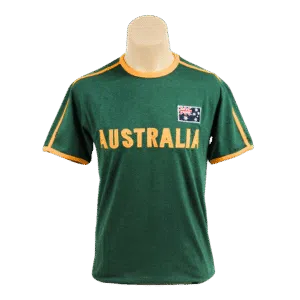 Green and Gold Applique T-Shirt