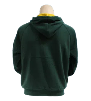 left green hoodie back