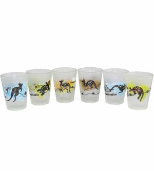 Dot Art Shotglasses