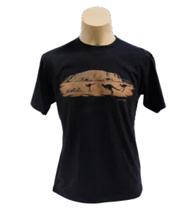 Navy Australian Uluru Outback T-Shirt