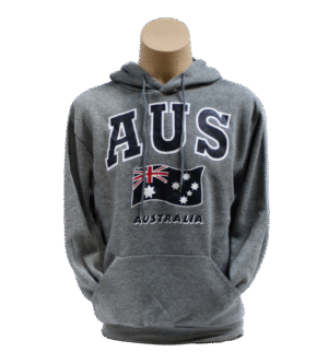 Grey Hoodie Front