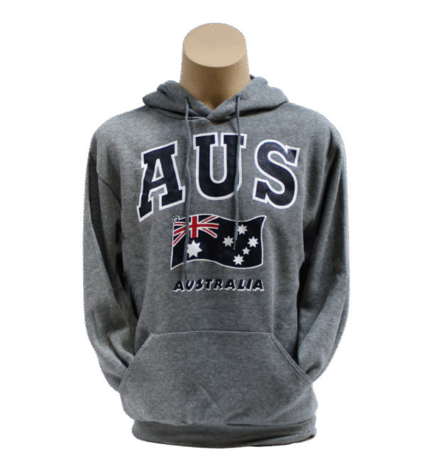Grey Hoodie Front
