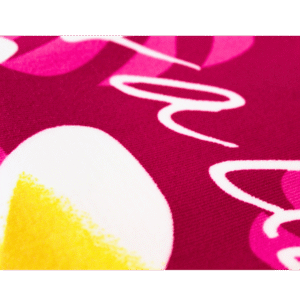 30017 Close Up Pink Frangipani Beach Towel