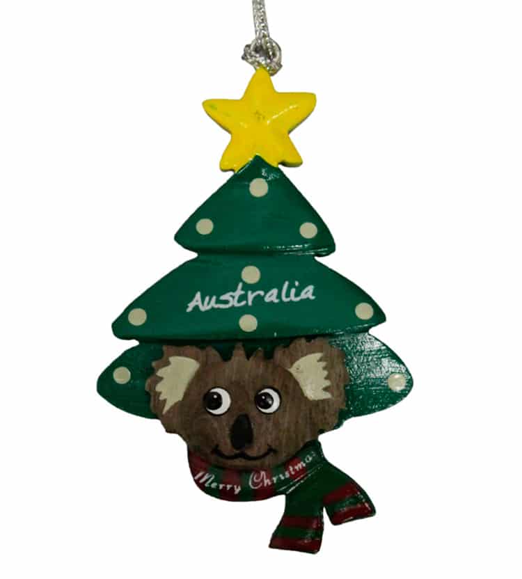 Koala Christmas  Tree Ornament Australia the Gift 