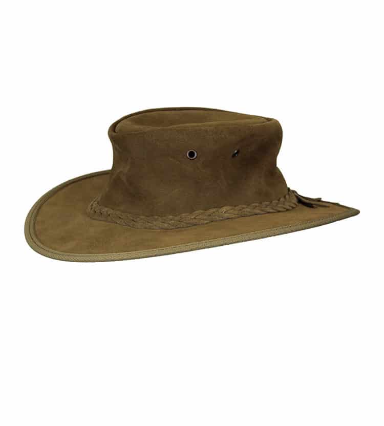 Barmah cattle leather hat