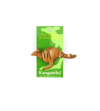 Wooden Kangaroo Magnet