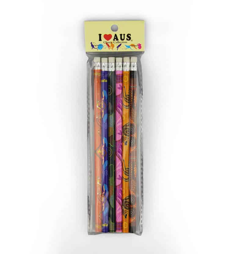 Australian Pencils 6 Pack