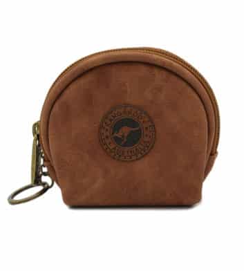 Suede Leather Coin Bag