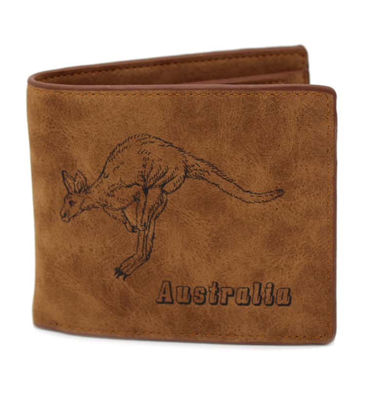 Kangaroo Outline Wallet | Australia the Gift | Australian Souvenirs & Gifts
