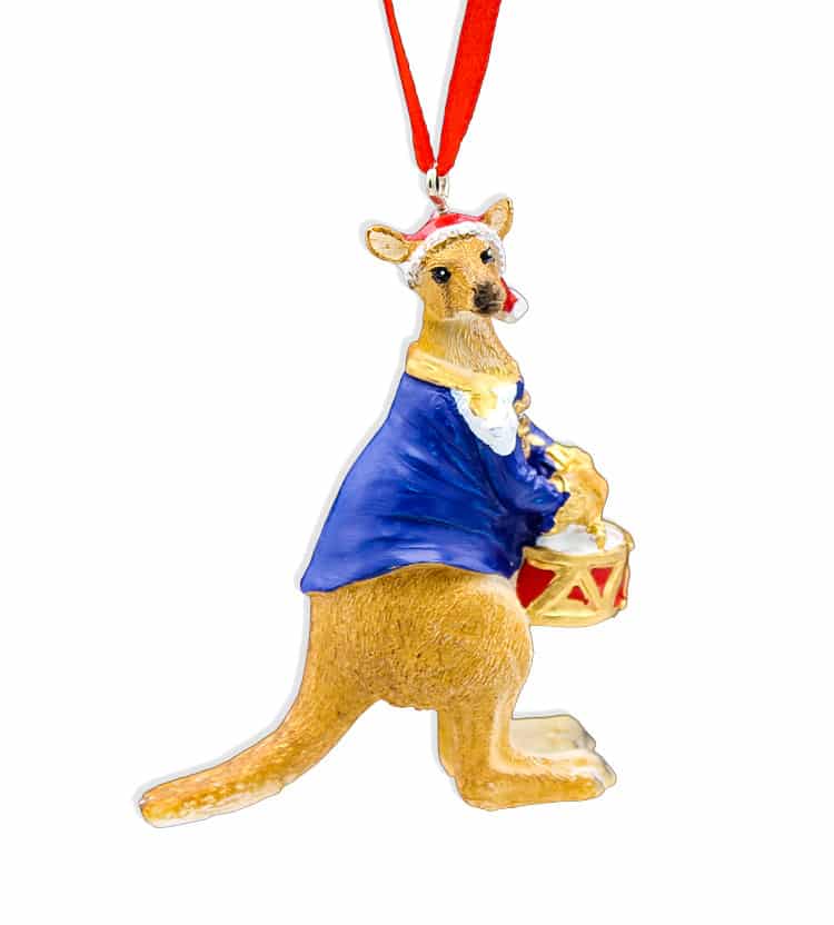 Blue Kangaroo  Christmas  Decoration  Australia the Gift 