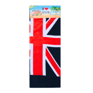 30932 Front Australian Flag Beach Towel