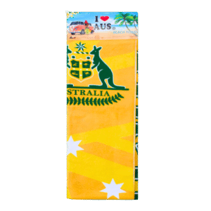 30940 Front Green Gold Beach Towel