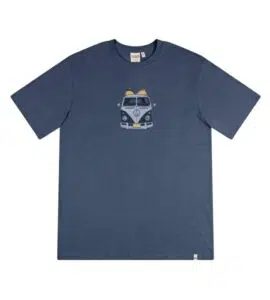 Blue Kombi Surf Van Mens T-Shirt