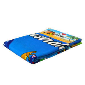 30945 Folded Australian Icons Beach Towel