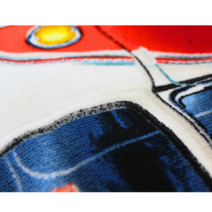 30985 Close Up of Sunset Combi Beach Towel