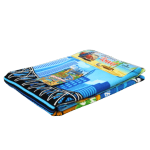 30965 Folded Brisbane River Beach Towel