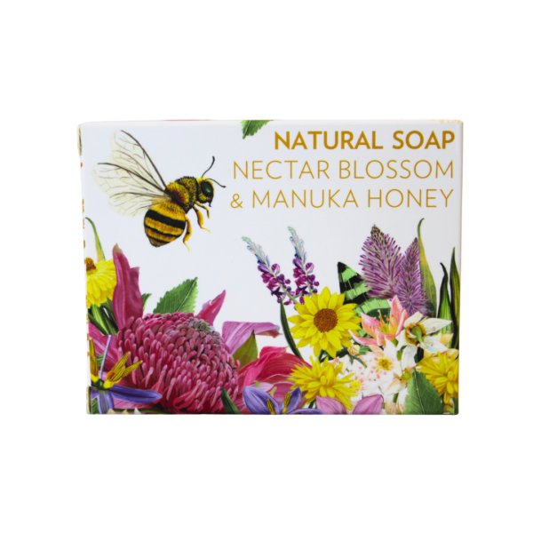 91674 Front of Australian Natural Soap Nectar Blossom and Manuka Honey