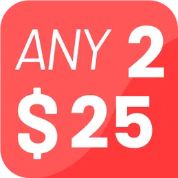 2 for $25