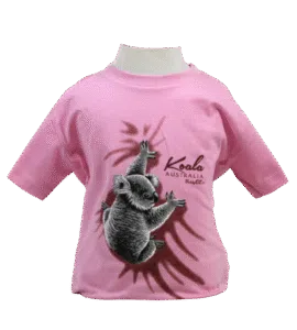 Light Pink Koala Kids T-Shirt